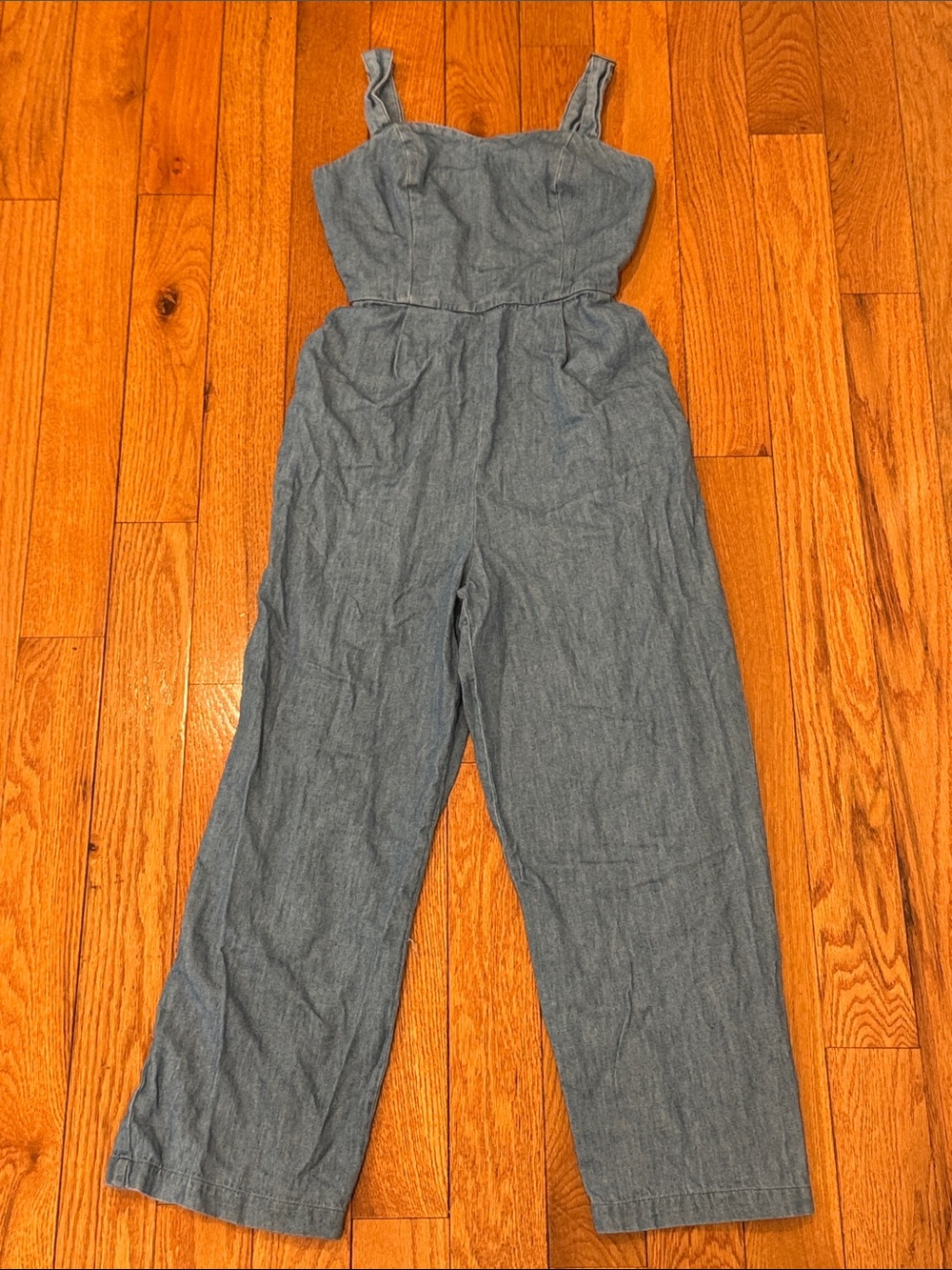 Old Navy Light Blue Denim Jumpsuit